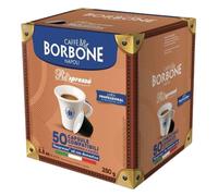 100 CAPSULE CAFFE BORBONE RESPRESSO LIGHT miscela 50% Blu, 50% Dek NESPRESSO