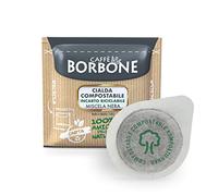 100 CIALDE CAFFE' BORBONE MISCELA NERA ESE 44 MM CARTA MONODOSE FILTRO GUSTO