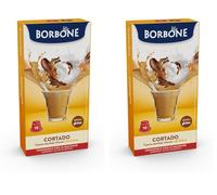 Caffè Borbone Cortado - 10 Capsule - Compatibili con macchine ad uso domestico Nespresso®* (Confezione da 2)