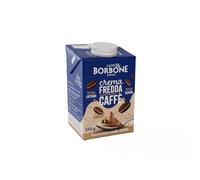 Caffè Borbone CREMA CAFFÈ - 1 Brick 550g - Crema a base di latte con caffè solubile delattosata, UHT a lunga conservazione - Senza Lattosio e Senza Glutine - Latte e panna Italiani