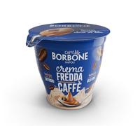 Caffè Borbone Crema Caffè Monoporzione - 10 Vasetti da 125 g - Crema al Caffè UHT, Dessert a lunga conservazione - Senza Lattosio e Senza Glutine - Buona come al Bar