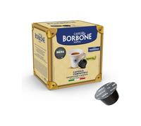 Caffè BORBONE Dolce Rè Miscela NERA, 128 Capsule compatibili con Nescafè Dolce Gusto, Intenso e Forte, Formato 8 Bustine da 16 -DD-