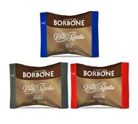 Caffè Borbone Don Carlo 300 capsule "A modo mio" MIX NERA, ROSSA, BLU