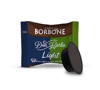 BORBONE Don Carlo Miscela Miscela LIGHT 50% Blu, 50% Dek per Lavazza A Modo Mio 100 capsule