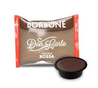 Caffè Borbone Don Carlo, Miscela Rossa - 100 Capsule - Compatibili con le Macchine ad uso domestico Lavazza* A Modo Mio*