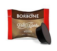 Caffè Borbone Don Carlo, Miscela Rossa - 50 Capsule - Compatibili con le Macchine ad uso domestico Lavazza®* A Modo Mio®*