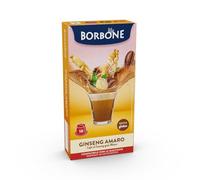 Caffè Borbone Ginseng Amaro - Senza Zuccheri aggiunti - 10 Capsule - Compatibili con macchine ad uso domestico Nespresso®*