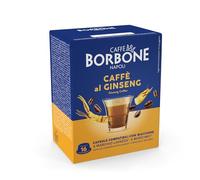 Caffè Borbone Ginseng, Caffè al Ginseng - 96 capsule (6 confezioni da 16) - Compatibili con le Macchine ad uso domestico Lavazza* A Modo Mio*