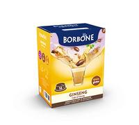 Caffè Borbone Ginseng, Caffè al Ginseng - 96 capsule (6 confezioni da 16) - Compatibili con le Macchine ad uso domestico Lavazza* A Modo Mio*