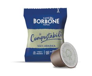 Caffè Borbone - Le Compostabili - Capsule compatibili con macchine a marchio Nespresso®* ad uso domestico - Miscela 100% Arabica (200)