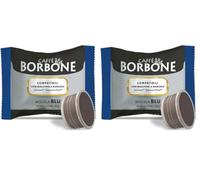 Caffè Borbone Miscela Blu - 100 Capsule - Compatibili con le Macchine Lavazza* Espresso Point* (Confezione da 2)