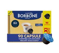 Caffè Borbone Miscela Blu - 90 capsule - Compatibili con le Macchine a marchio Nescafè®* Dolce Gusto®*