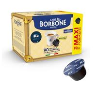 Caffè Borbone Miscela Blu - 90 capsule (6 confezioni da 15) - Compatibili con le Macchine Nescafè* Dolce Gusto*