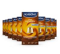 Caffè Borbone Miscela Ciao Venezia - 100 Capsule ALLUMINIO (10 confezioni da 10) - Compatibili con le Macchine ad uso domestico Nespresso*