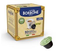 Caffè Borbone Miscela Dek - 100 capsule - Compatibili con le Macchine a marchio Nescafè® Dolce Gusto® (2 pack da 50 capsule)