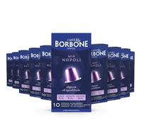 Caffè Borbone Miscela Mia Napoli - 100 Capsule ALLUMINIO (10 confezioni da 10) - Compatibili con le Macchine ad uso domestico Nespresso*