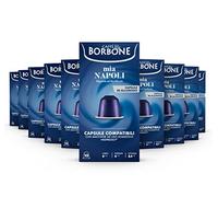 Caffè Borbone Miscela Mia Napoli - 100 Capsule ALLUMINIO (10 confezioni da 10) - Compatibili con le Macchine ad uso domestico Nespresso*