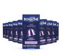 Caffè Borbone Miscela Mia Napoli - 100 Capsule ALLUMINIO (10 confezioni da 10) - Compatibili con le Macchine ad uso domestico Nespresso®*