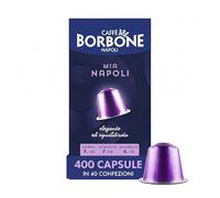 Caffè Borbone Miscela Mia Napoli - 400 Capsule ALLUMINIO (4 confezioni da 100) - Compatibili con le Macchine ad uso domestico Nespresso*