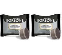 Caffè Borbone Miscela Nera - 50 Capsule - Compatibili con le Macchine Lavazza* Espresso Point* (Confezione da 2)
