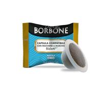 100 Capsule Caffè Borbone Miscela Oro Gialla Giallo compatibili Bialetti