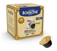 Caffè Borbone Miscela Oro - 50 capsule - Compatibili con le Macchine Nescafè®* Dolce Gusto®*