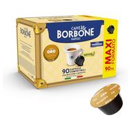 Caffè Borbone Miscela Oro - 90 capsule (6 confezioni da 15) - Compatibili con le Macchine Nescafè* Dolce Gusto*
