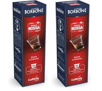 Caffè Borbone Miscela Rossa - 10 Capsule Originali - Per Macchine da caffè Caffitaly®* (Confezione da 2)