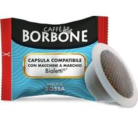 Borbone - 100 Capsule Bialetti Caffè Borbone Miscela Rossa Anche Per Nuove Macchine Con Sensore