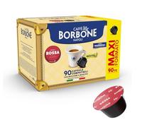 90 Capsule Caffè Borbone Miscela Red Rossa 100% Compatibili Dolce Gusto Nescafè