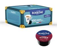 Caffè Borbone miscela ROSSA Intenso compatibili con Lavazza®* Blue®* e In Black®* - 5 Cartoni da 100 -