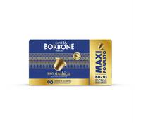 Caffè Borbone Capsule compatibili Alluminio sistema Nespresso - Miscela 100% Arabica - 80+10 capsule