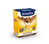 Caffè Borbone Nocciolino, Caffè macchiato al gusto di Nocciola - 96 capsule (6 confezioni da 16) - Compatibili con le Macchine ad uso domestico Lavazza* A Modo Mio*