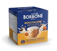 Caffè Borbone Nocciolone - Cappuccino al gusto di Nocciola - 64 capsule (4 confezioni da 16) - Compatibili con le Macchine Nescafè* Dolce Gusto*
