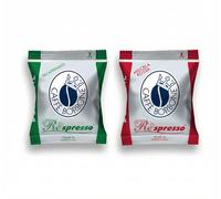 Caffè Borbone Respresso Kit Degustazione - 200 Capsule Compatibili con le Macchine ad uso domestico Nespresso* (100 Rossa 100 Dek)