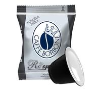 Caffè Borbone Respresso, Miscela Nera - 200 Capsule - Compatibili con le Macchine ad uso domestico Nespresso®* (2 confezioni da 100)