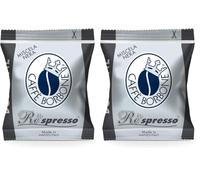 CAFFÈ BORBONE Respresso, Miscela Nera - 50 Capsule - Compatibili con le Macchine ad uso domestico Nespresso (Confezione da 2)