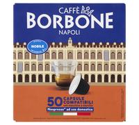 Caffè Borbone Respresso Miscela NOBILE Blu Compatible Nespresso 50 PZ.SCAD 2028