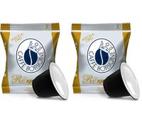 Caffè Borbone Respresso, Miscela Oro - 100 Capsule - Compatibili con le Macchine ad uso domestico Nespresso* (Confezione da 2)