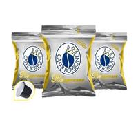 Caffè Borbone Respresso, Miscela Oro - 300 Capsule - Compatibili con le Macchine ad uso domestico Nespresso®* (3 confezioni da 100)