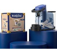 CAFFÈ BORBONE Simplymoon Macchina da Caffè a Cialde (Limited Edition 3, Macchina + Cialda Blu)