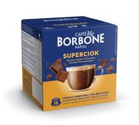 Caffè Borbone SuperCiock - Bevanda al gusto di cioccolata - 64 capsule (4 confezioni da 16) - Compatibili con le Macchine Nescafè* Dolce Gusto*