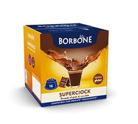 Caffè Borbone SuperCiock - Bevanda al gusto di cioccolata - 64 capsule (4 confezioni da 16) - Compatibili con le Macchine Nescafè* Dolce Gusto*