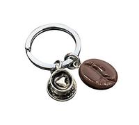 Caffè caffè a forma di cuore zaino ciondolo chicchi tazza portachiavi braccialetti di caffè in resina creativa Bracciali Fiori Damigelle