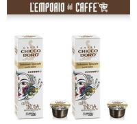 Caffè Caffe Caffitaly Chicco d'Oro INDIA 100 Capsule Cialde -100% Originale