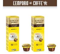 Caffè Caffitaly Chicco d'Oro Tradition 100% Arabica 100 Capsule Cialde