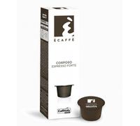 Caffè Caffitaly Corposo Espresso Forte Ecaffè - 200 Capsule Caffè Originali