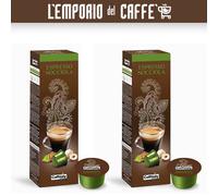 Caffè CAFFITALY Ecaffè Espresso Nocciola 50 Capsule cialde - 100% Originale