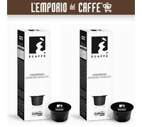 Caffè Caffitaly Ecaffè Vigoroso Robusto 100 Capsule Cialde - 100%Originale