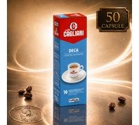 Caffè CAFFITALY SYSTEM Cagliari DECA Decaffeinato Capsule 100% Original R-Smart